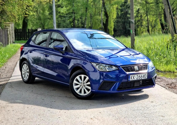 Seat Ibiza cena 42500 przebieg: 21000, rok produkcji 2018 z Kraków małe 667